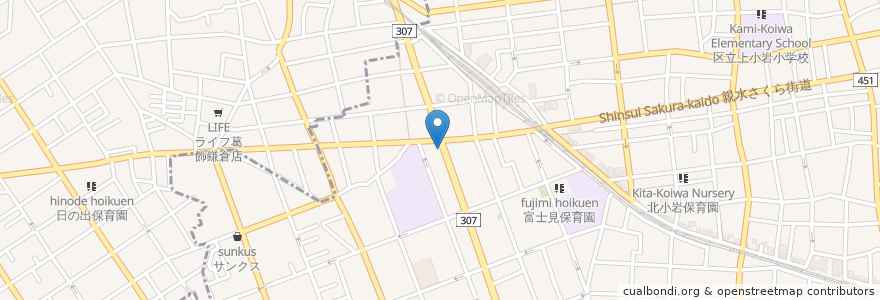 Mapa de ubicacion de MITSUKI en Japan, Tokio.