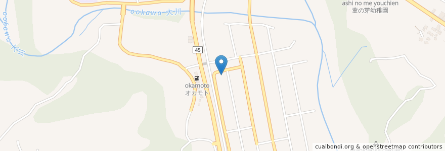 Mapa de ubicacion de アイリス・スナック喫茶 en 日本, 宮城県, 気仙沼市.