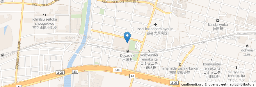 Mapa de ubicacion de CHA-CHA en Japonya, 兵庫県, 尼崎市.
