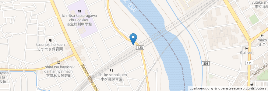 Mapa de ubicacion de 楠赤手拭稲荷大明神 en 日本, 京都府, 京都市, 西京区.