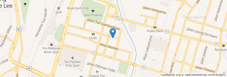 Mapa de ubicacion de Restoran Li Heng Fatt en ماليزيا, فيرق.