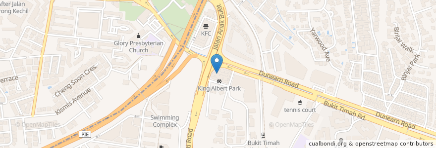 Mapa de ubicacion de Eaglewings Cinematics en Singapore, Northwest.