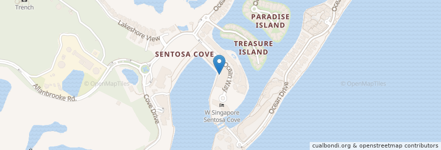 Mapa de ubicacion de Greater Lot by Cedele en Singapour, Southwest.