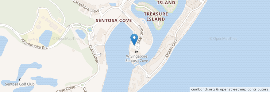 Mapa de ubicacion de SKIRT en سنگاپور, Southwest.