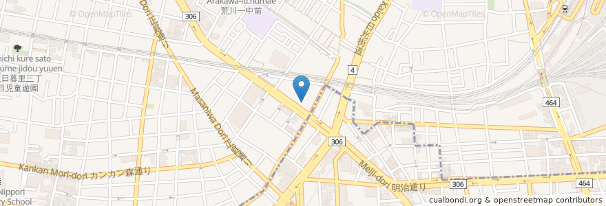 Mapa de ubicacion de トヨタレンタカー en ژاپن, 東京都.