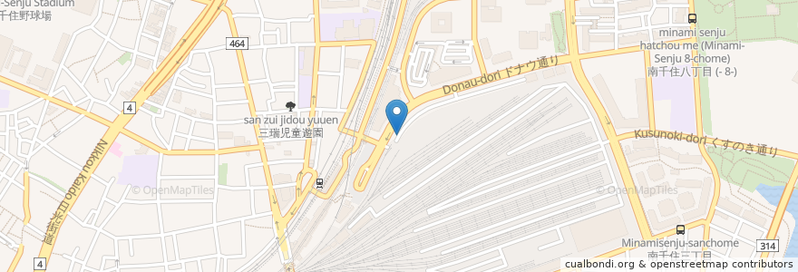 Mapa de ubicacion de タイムズ en Jepun, 東京都.