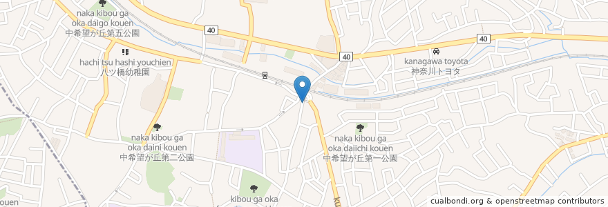 Mapa de ubicacion de イカリ薬局 en ژاپن, 神奈川県, 横浜市, 旭区.