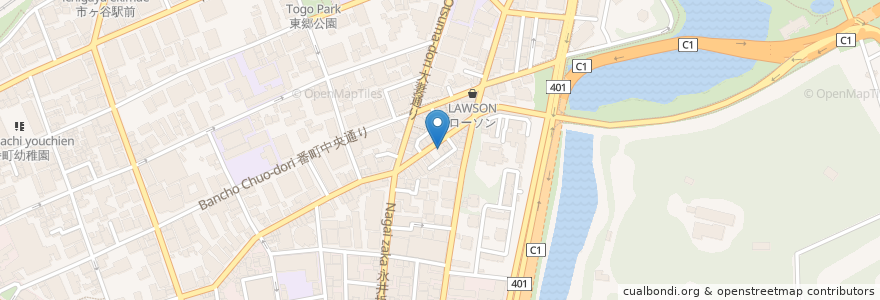Mapa de ubicacion de HDCアトラスクリニック en Japan, Tokyo, Chiyoda.
