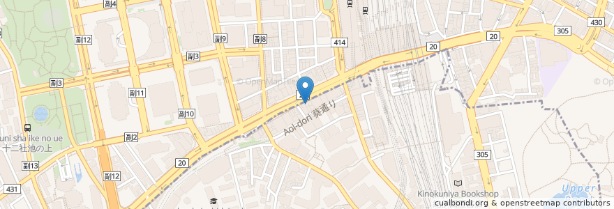 Mapa de ubicacion de Travelex en Japonya, 東京都, 新宿区.