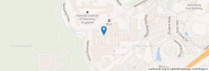 Mapa de ubicacion de Business Library en سنگاپور, Southwest.