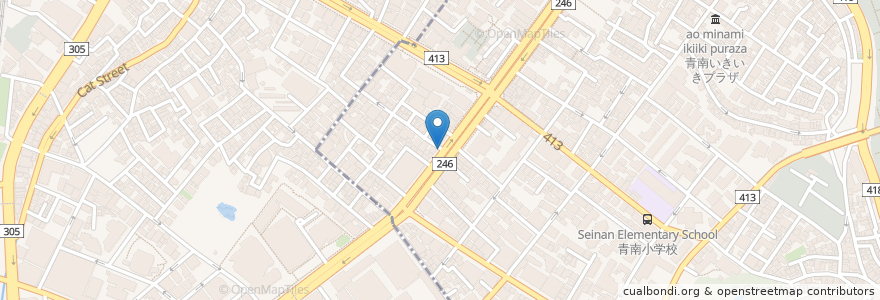 Mapa de ubicacion de 輸出ポスト en Jepun, 東京都, 渋谷区.