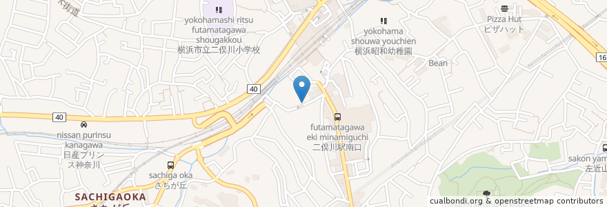 Mapa de ubicacion de Times Car Share en Japan, Kanagawa Prefecture, Yokohama, Asahi Ward.