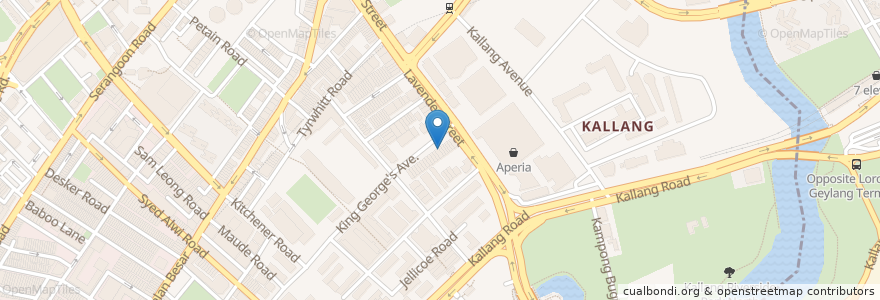 Mapa de ubicacion de The Martial Arts Centre en Singapore, Central.