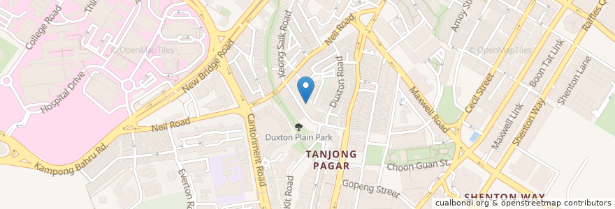 Mapa de ubicacion de El Tardeo en シンガポール, Central.