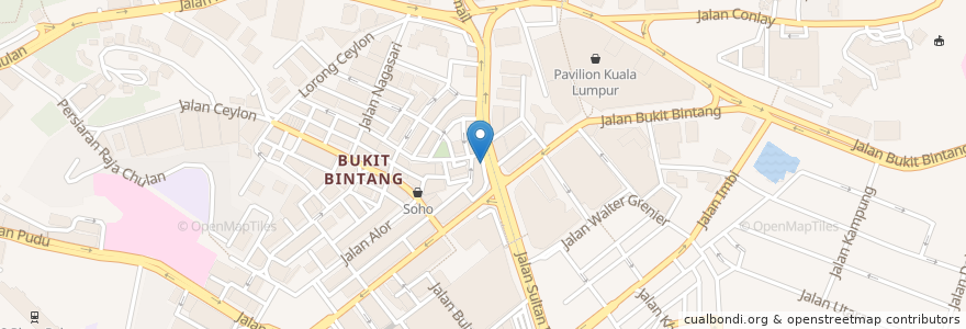 Mapa de ubicacion de Jusu en Malasia, Selangor, Kuala Lumpur.
