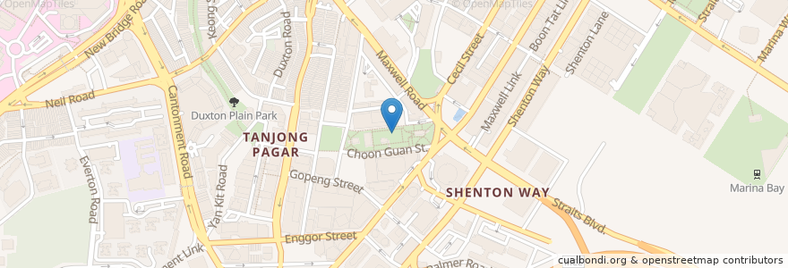 Mapa de ubicacion de Stärker Signature en シンガポール, Central.