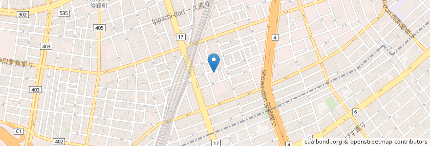 Mapa de ubicacion de 鍛冶町パーキング en Japonya, 東京都, 千代田区.