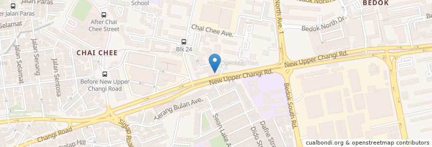 Mapa de ubicacion de Chai Chee Clinic & Surgery en Singapour, Southeast.