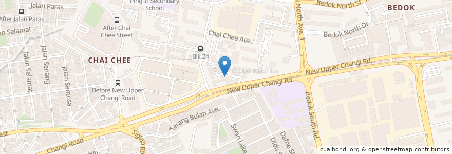 Mapa de ubicacion de HealthLine Family Clinic en Singapore, Southeast.