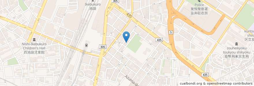 Mapa de ubicacion de RAMSÉS SEVEN en اليابان, 東京都, 豊島区.