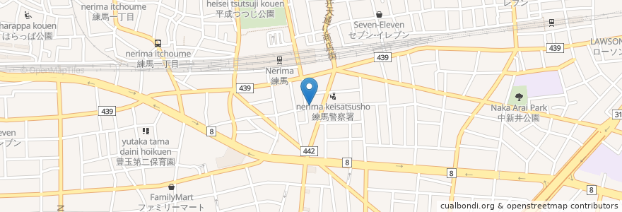 Mapa de ubicacion de ぐっさん en Japón, Tokio, Nerima.