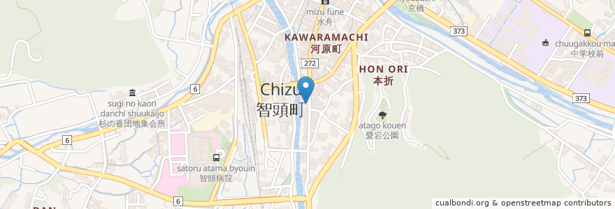 Mapa de ubicacion de 真菜板 en Japan, Tottori Prefecture, Yazu County, Chizu.