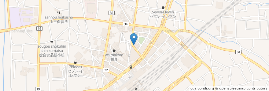 Mapa de ubicacion de サリーカレー en اليابان, ناغانو, 長野市.