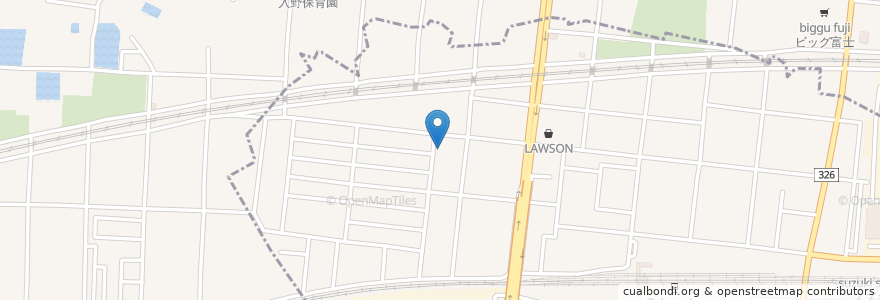 Mapa de ubicacion de ふぉるて en 일본, 시즈오카현, 浜松市, 南区.