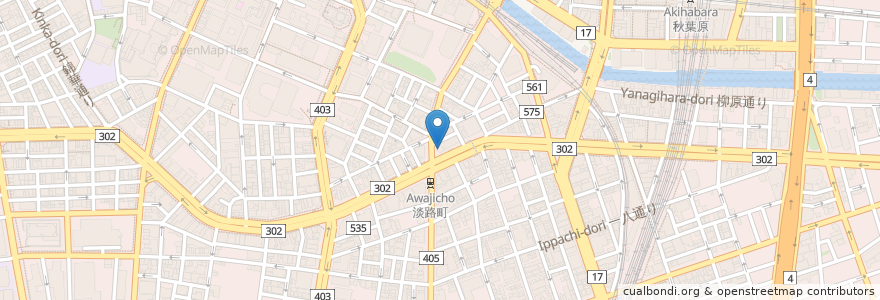 Mapa de ubicacion de Starbucks en Jepun, 東京都, 千代田区.
