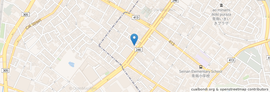 Mapa de ubicacion de 志味津 en Japan, Tokio, 渋谷区.