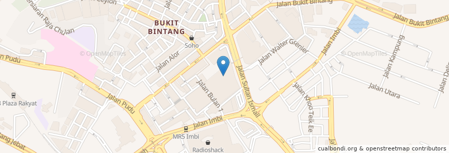Mapa de ubicacion de Fong & Goh en Malaisie, Selangor, Kuala Lumpur.