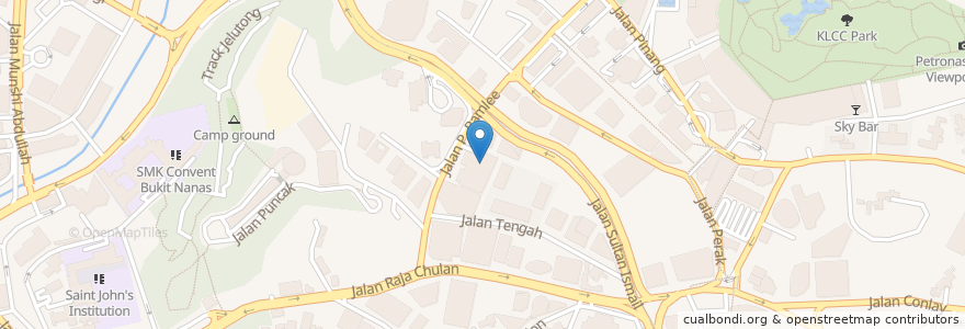 Mapa de ubicacion de The dentist @ KL en Malesia, Selangor, Kuala Lumpur.
