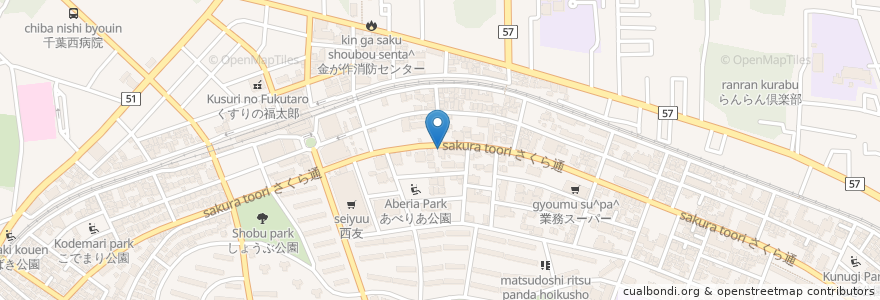 Mapa de ubicacion de なのはなルーム en Giappone, Prefettura Di Chiba, 松戸市.