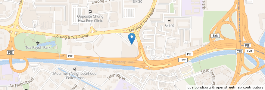 Mapa de ubicacion de Jubilee Garden Restaurant en Singapour, Central.