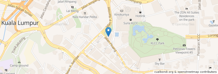 Mapa de ubicacion de MariGin en Malezya, Selangor, Kuala Lumpur.