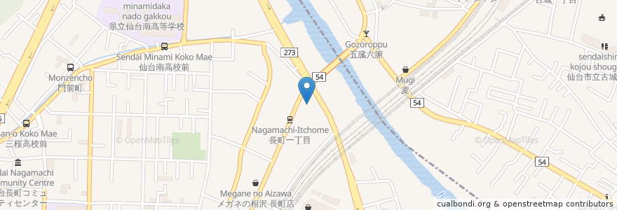 Mapa de ubicacion de Live Studio Ripple en Japan, Miyagi Prefecture, Sendai, Taihaku Ward.
