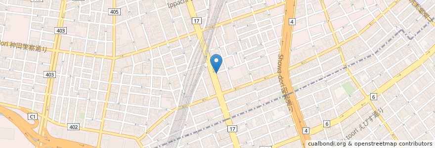 Mapa de ubicacion de ピットイン鍛冶町第一 en Japonya, 東京都, 千代田区.