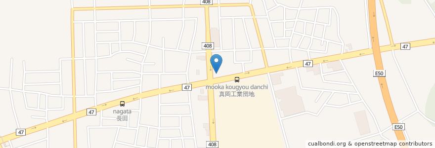Mapa de ubicacion de Eneos en Japan, Tochigi Prefecture, Mooka.