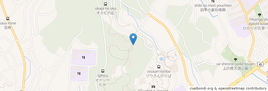 Mapa de ubicacion de アマゾンセンター en اليابان, كاناغاوا, 横浜市, 旭区.