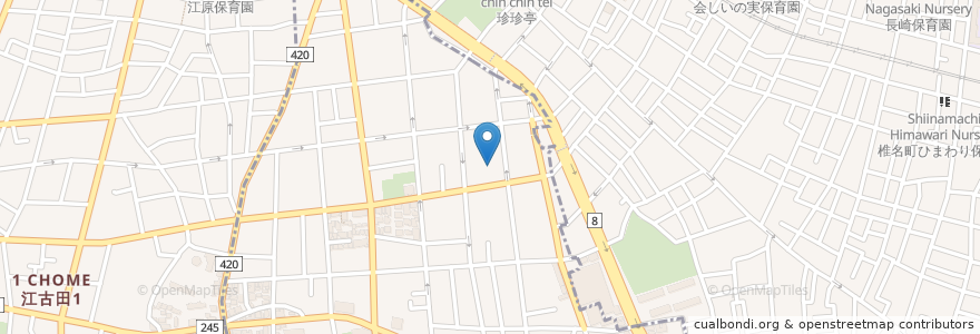 Mapa de ubicacion de JCN en 日本, 东京都/東京都, 新宿区/新宿區.