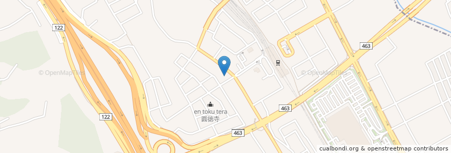 Mapa de ubicacion de トヨタレンタカー浦和美園駅前店 en Japão, 埼玉県, さいたま市, 緑区.