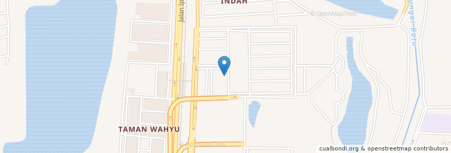 Mapa de ubicacion de 118 Taman Mastiara en マレーシア, セランゴール, クアラルンプール.