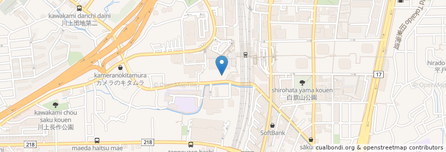 Mapa de ubicacion de MALeraモレラ東戸塚お客様駐車場 en Japan, Präfektur Kanagawa, Yokohama, 戸塚区.