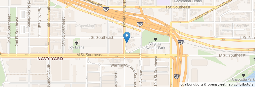Mapa de ubicacion de Bachelor's Mill en Amerika Syarikat, Washington, D.C., Washington.