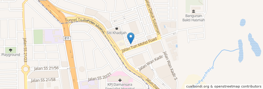 Mapa de ubicacion de Dua by Skohns en Malezya, Selangor, Petaling Jaya.