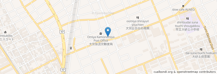 Mapa de ubicacion de 木野産婦人科医院 en Japan, Saitama Prefecture, Saitama, Kita Ward.