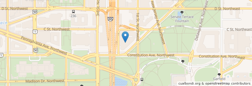 Mapa de ubicacion de Charlie Palmer en 미국, 워싱턴 D.C., 워싱턴.