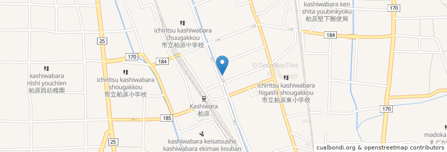 Mapa de ubicacion de そば処はやま en Japón, Prefectura De Osaka, 柏原市.