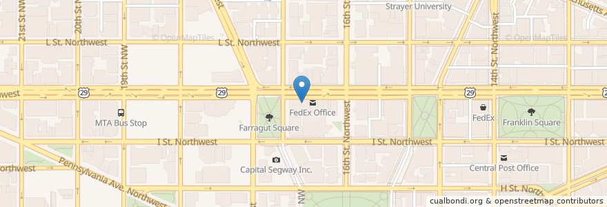 Mapa de ubicacion de McCormick & Schmick's en Stati Uniti D'America, Washington, Washington.