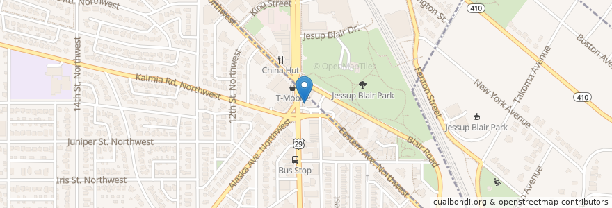 Mapa de ubicacion de Nile Market & Kitchen en Amerika Syarikat, Washington, D.C., Washington.